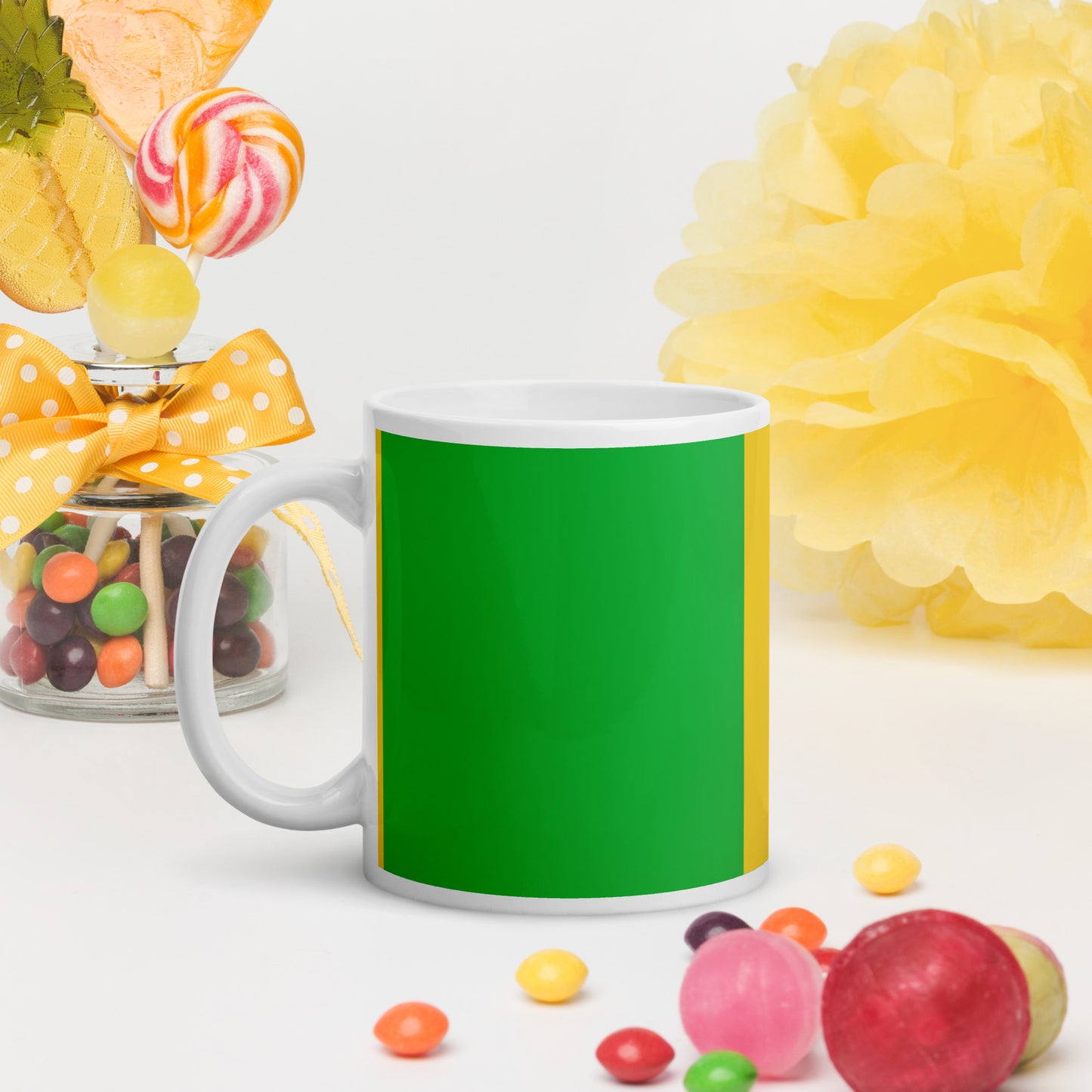 Mug Blanc Brillant - Mali