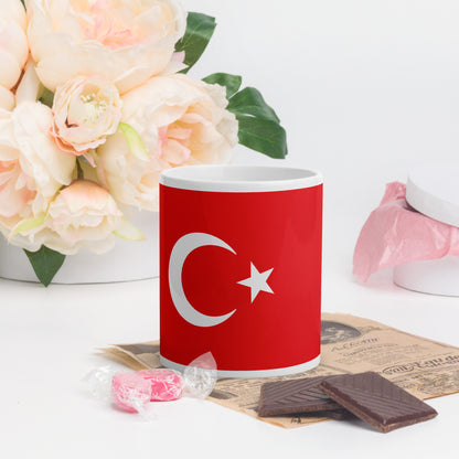 Mug Blanc Brillant - Turquie