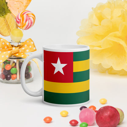 Mug Blanc Brillant -Togo