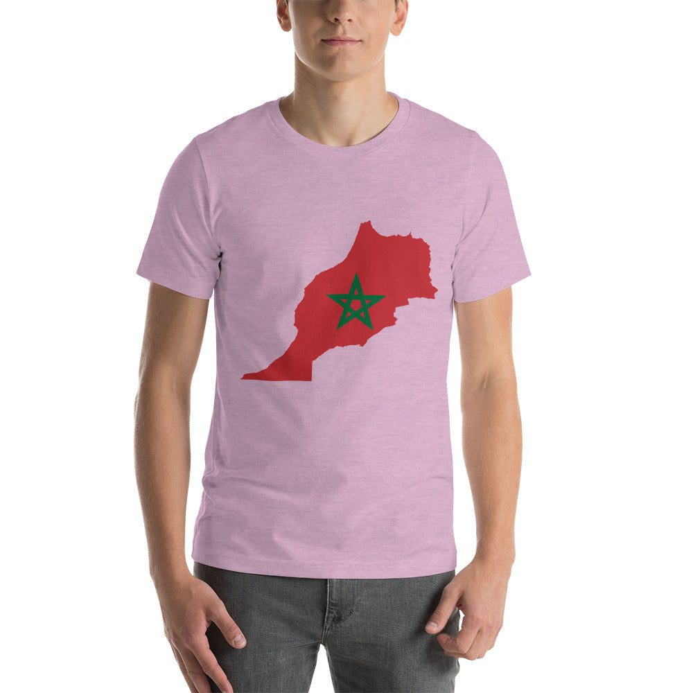 T-shirt Unisexe à Manches Courtes - Maroc