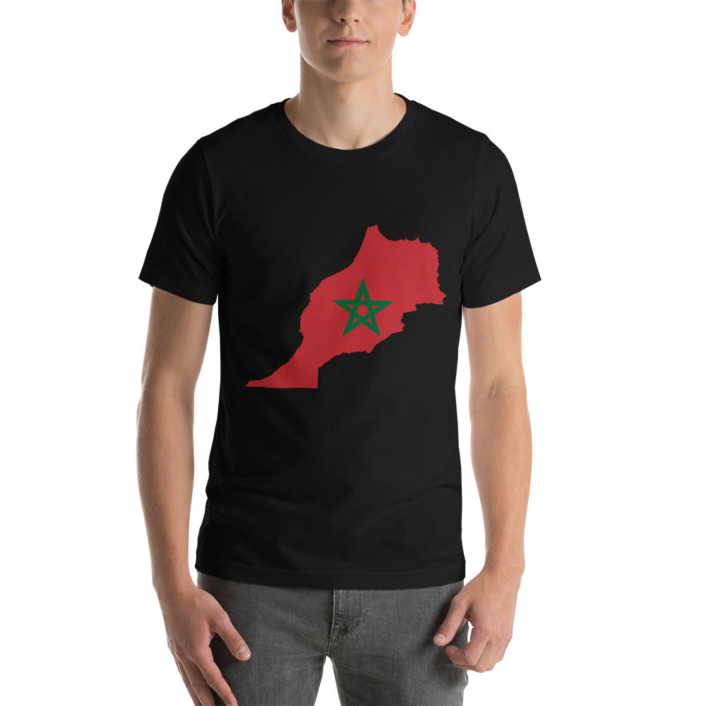 T-shirt Unisexe à Manches Courtes - Maroc