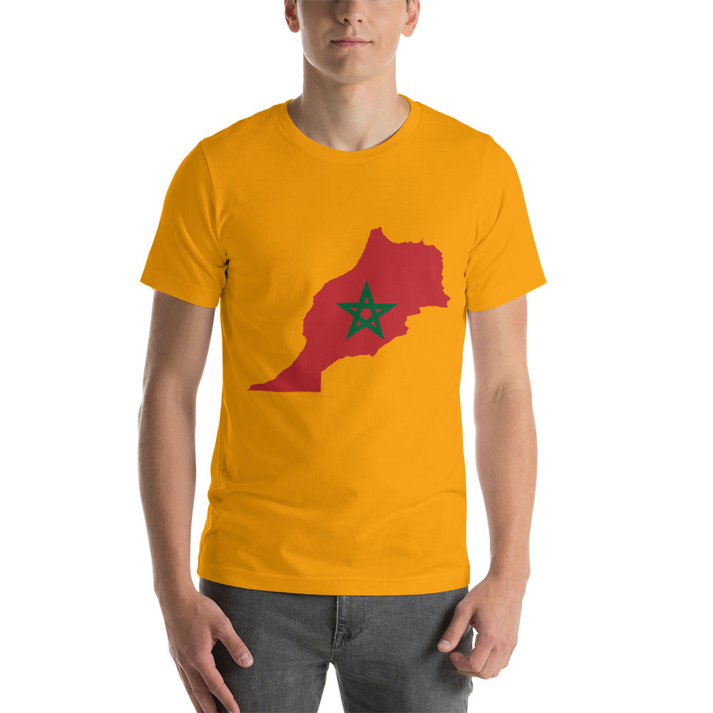 T-shirt Unisexe à Manches Courtes - Maroc