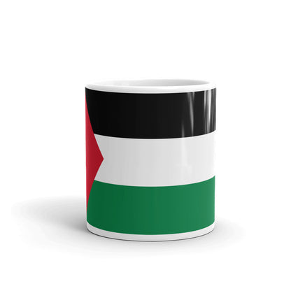 Mug Blanc Brillant - Palestine