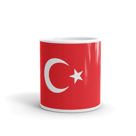 Mug Blanc Brillant - Turquie