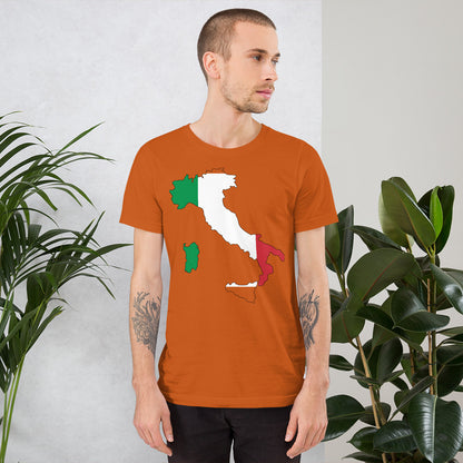 T-shirt Unisexe à Manches Courtes - Italie