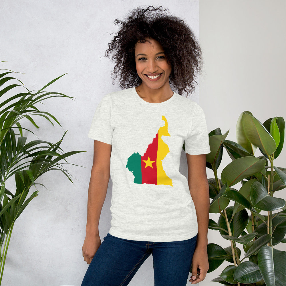 T-shirt Unisexe à Manches Courtes - Cameroun