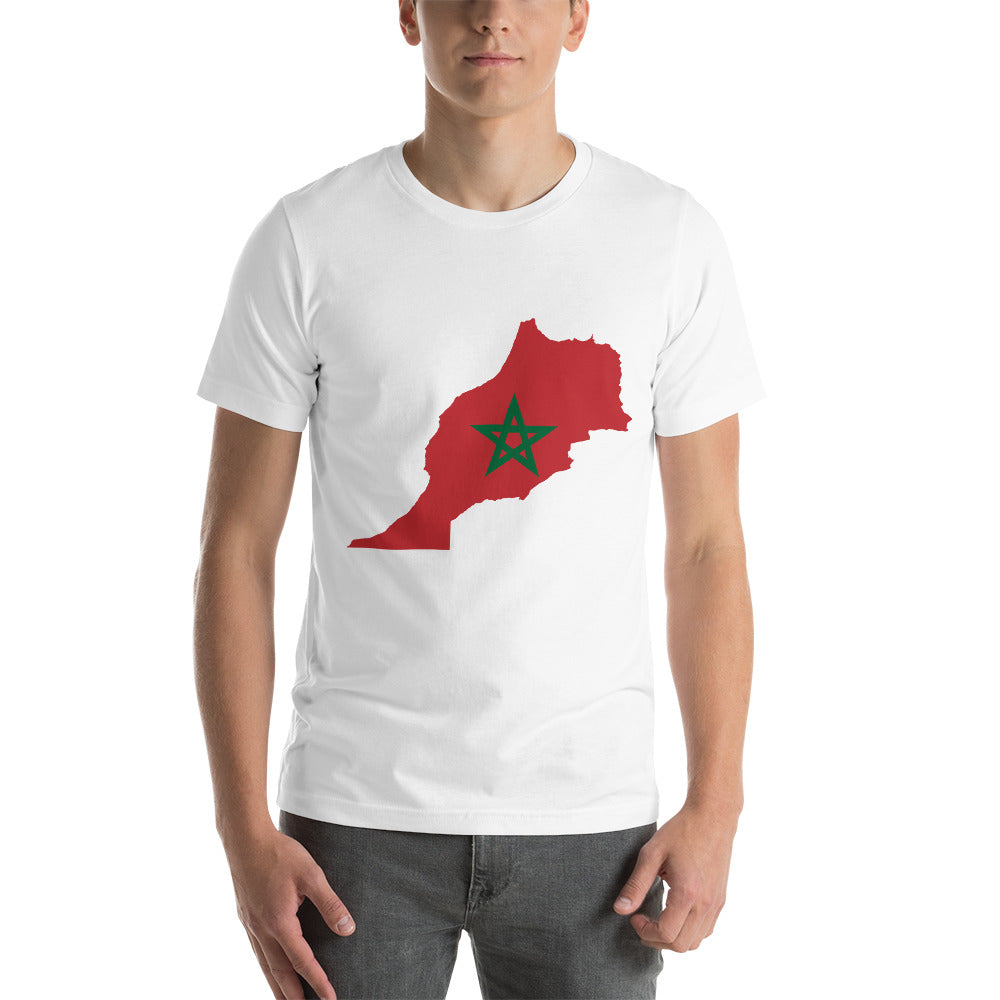 T-shirt Unisexe à Manches Courtes - Maroc