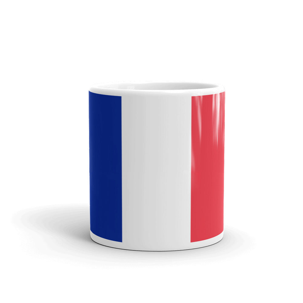 Mug Blanc Brillant - France