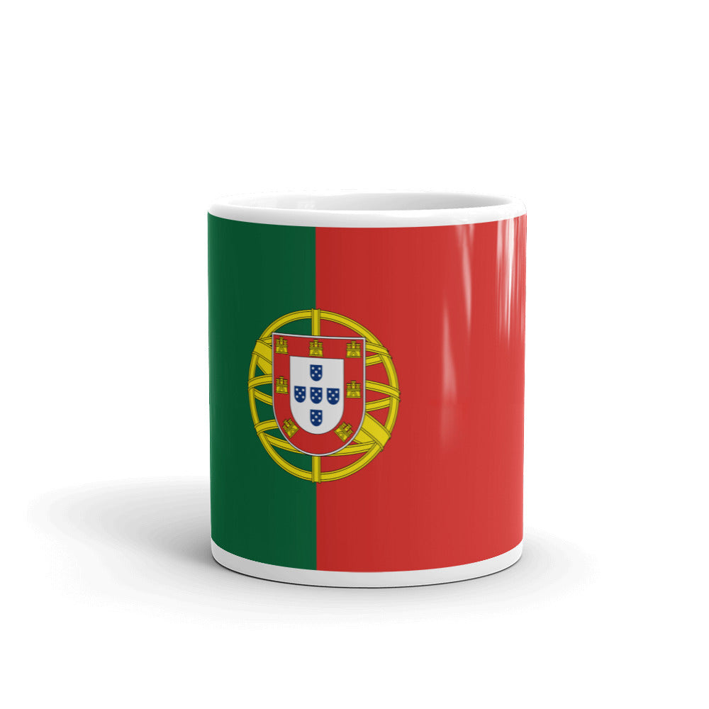 Mug Blanc Brillant - Portugal