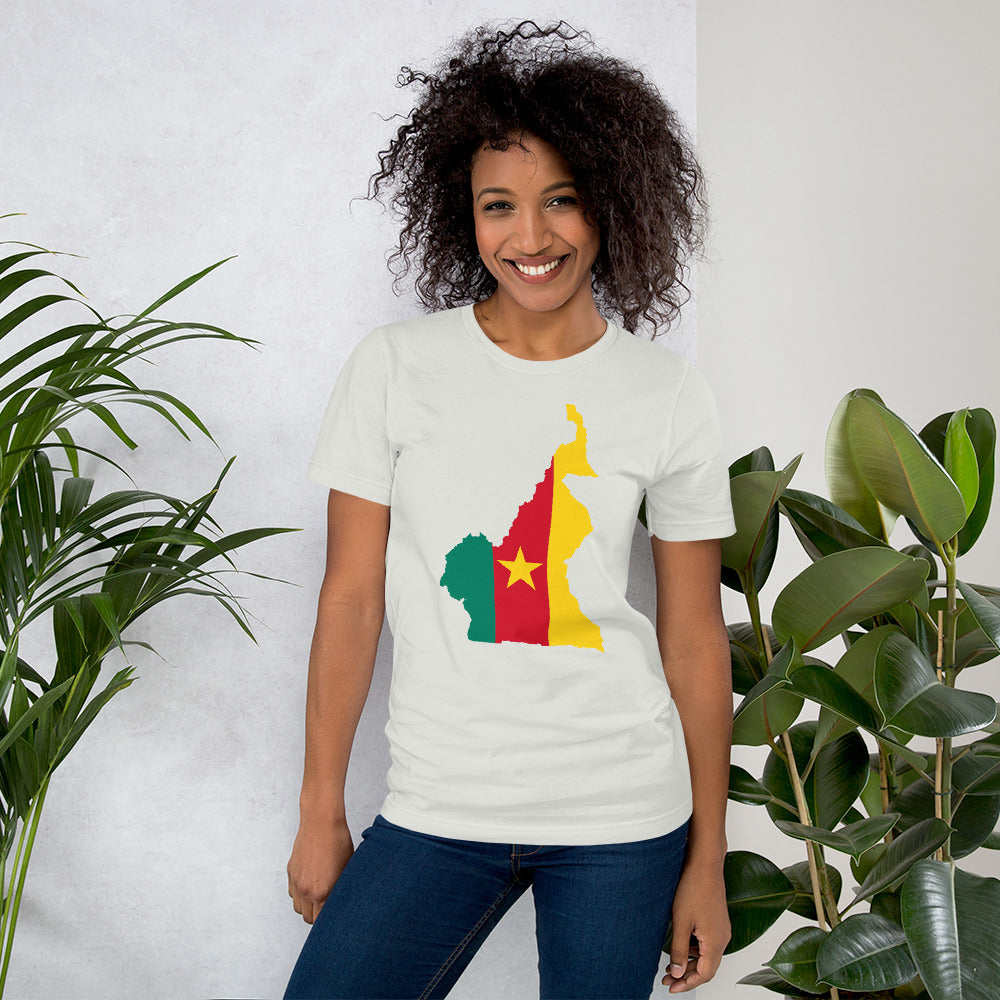 T-shirt Unisexe à Manches Courtes - Cameroun