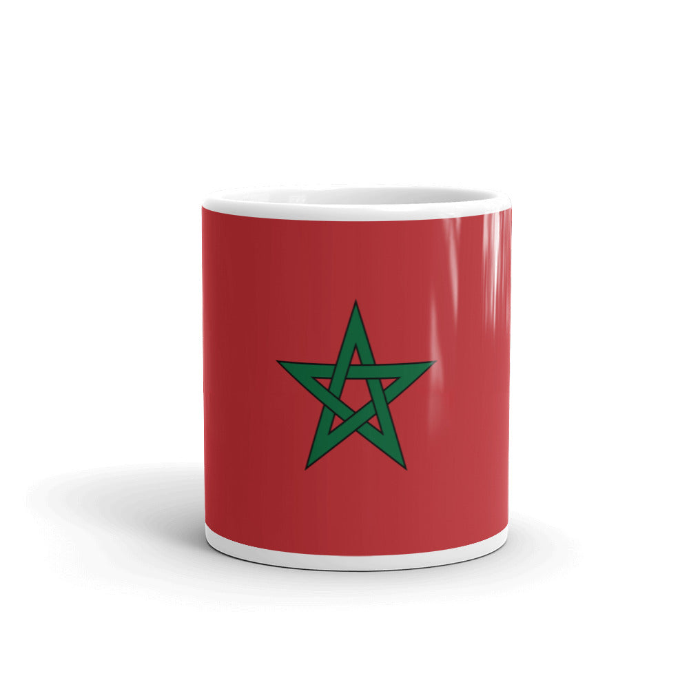 Mug Blanc Brillant - Maroc