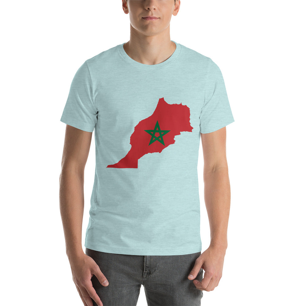 T-shirt Unisexe à Manches Courtes - Maroc