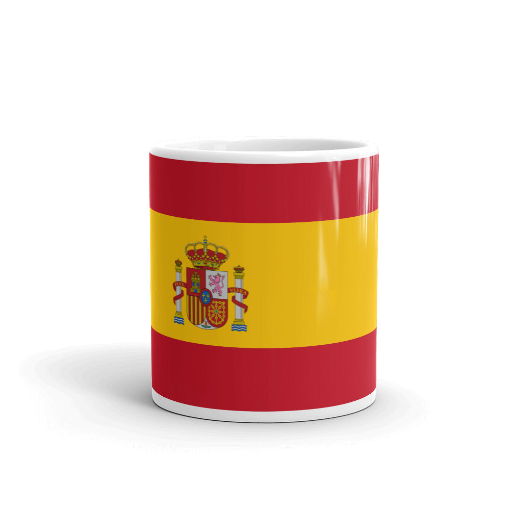 Mug Blanc Brillant - Espagne